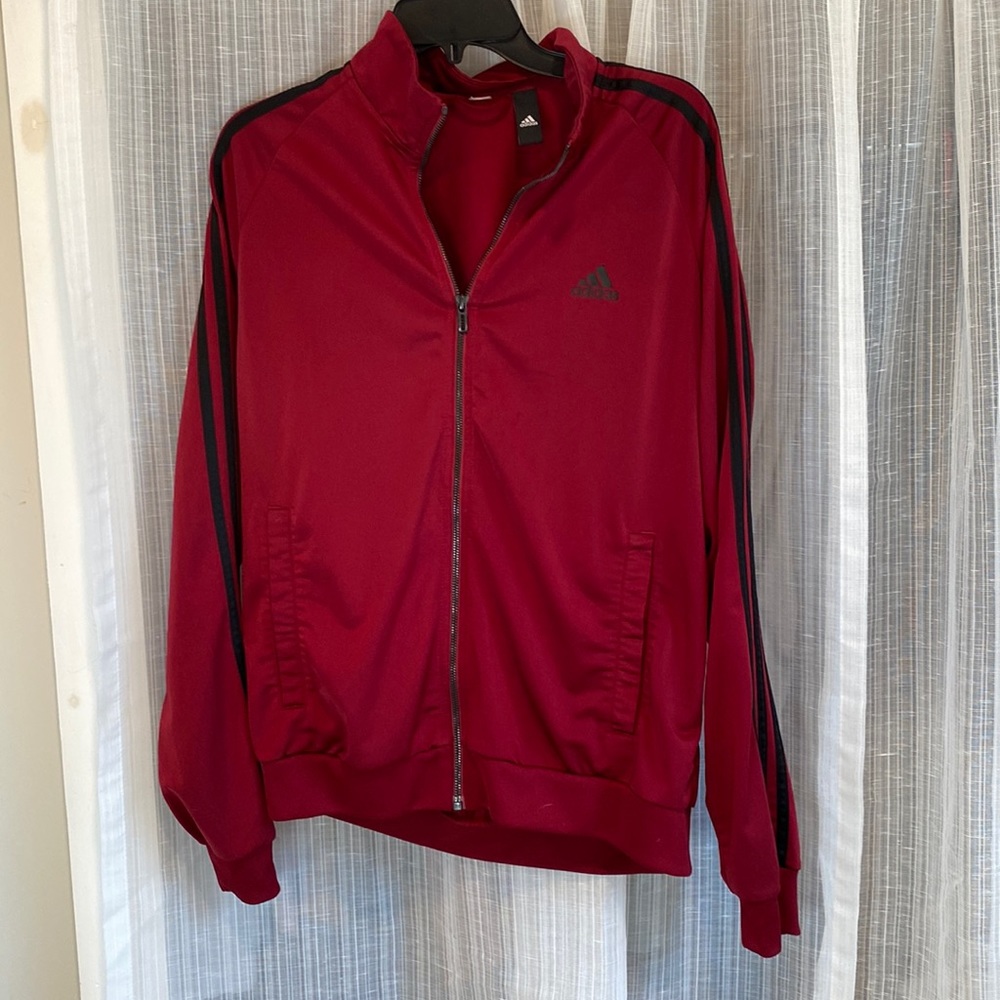 Adidas track jacket, men’s M